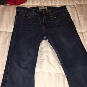 Dark Wash Super Skinny Abercrombie Jeans